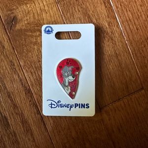 Tramp half heart pin Disney Pin